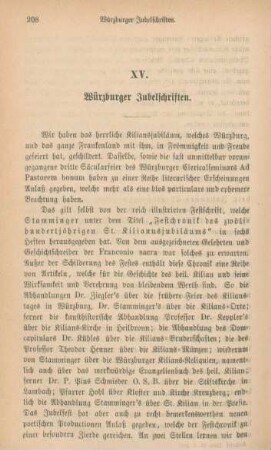 208-211 Würzburger Jubelschriften