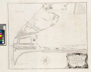 Vorstellung der Gegend des Hamburger Bergs : in welcher im Monat Junii 1734 von dem Altonaischen Pöbel ein Wirtshaus spoliiret worden
