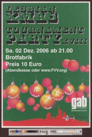 Lesbian Xmas : Tounament Party XVIII