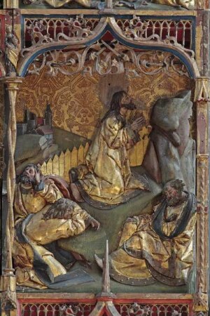 Szenen aus dem Marienleben und der Passion Christi — Die Agonie Christi