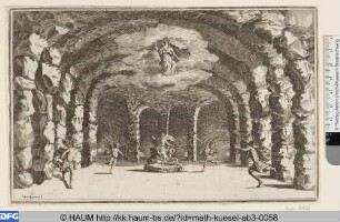 Il pomo d'oro, 11. Bild: Grotte des Äolus