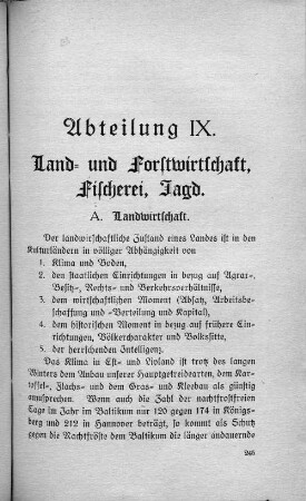 Abteilung IX.
