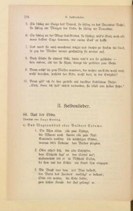 II. Heldenlieder