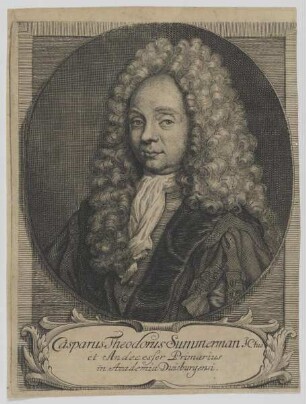 Bildnis des Casparus Theodorus Summerman