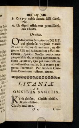 215-227, Litaniae De Omnibus Sanctis