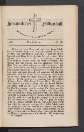 N° 10. October. 1866