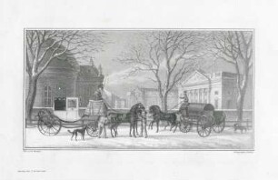 Equipage und Wagen des Prinzen Carl von Preußen