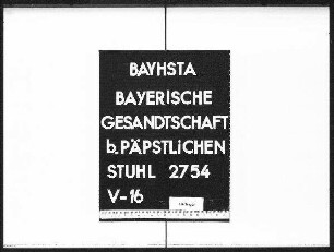 Die Behandlung der französischen Geistlichen in deutscher Gefangenschaft