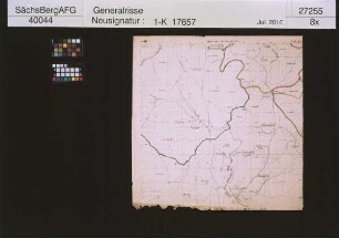 Grenzen der Schönburger Rezessherrschaft, der Schönburger Lehensherrschaft und des Großherzogtums Altenburg; Pfannenstiel, Bernsbach, Beierfeld, Sachsenfeld, Lauter