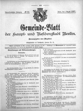 1897,32: No. 32, 1. August 1897