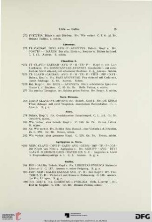 Römische Kaisermünzen (Nr. 268-620)