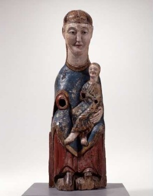 Skulptur: Madonna (Maria mit Kind)