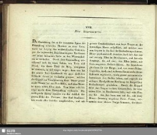 XVII. Die Sternwarte
