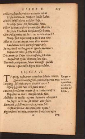 Elegia VI.