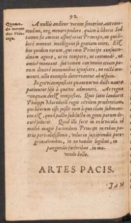 Artes Pacis.