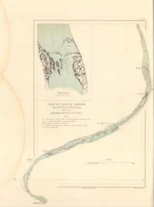 Pl. VIII. Carte du cors du Cambodge ...