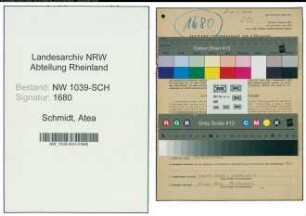 Entnazifizierung Atea Schmidt , geb. 06.02.1908 (Angestellte)
