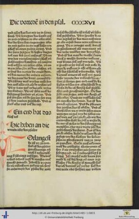 Die vorreden über den psalter