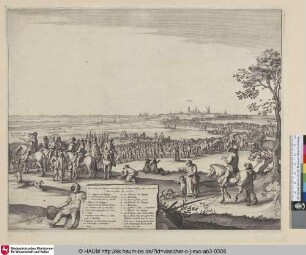 [Die Spanische Garnison verlässt Hulst; The Spanish Garrison leaving Hulst]