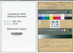 Entnazifizierung Sophie Mestmacher, geb. 14.08.1922 (Lehrerin)
