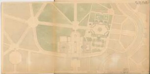 Prachtforum Monatskonkurrenz Mai 1876: Lageplan; Maßstabsleiste