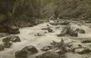 Allgäuer Alpen. Breitach-Klamm bei Oberstdorf