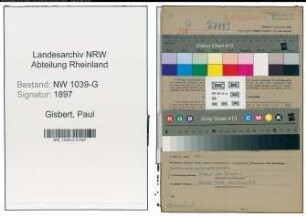 Entnazifizierung Paul Gisbert , geb. 26.06.1898 (Beamter)