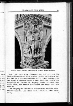 Abb. 70. Noahs Schande. Südostecke der Arkaden des Dogenpalastes