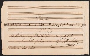 Duets; i (2); C-Dur