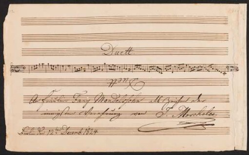 Duets; i (2); C-Dur
