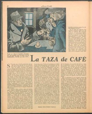 La taza de café : Cuento por Haydee Justo