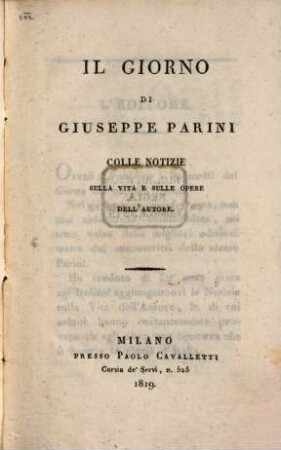 Il giorno