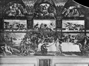 Amor-und-Psyche-Zyklus — Vorbereitungen für das Hochzeitsbankett von Amor und Psyche