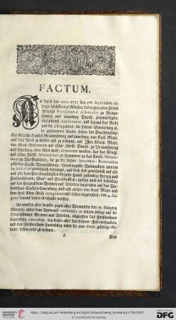 Factum