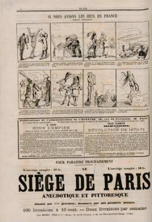 Si nous avions les jeux en France Simples pronostics