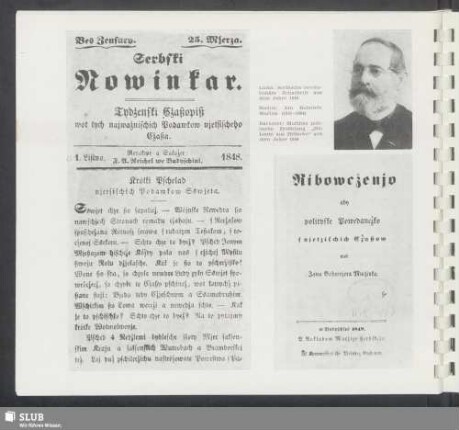 Die bürgerliche Revolution im Jahre 1848 und die Sorben