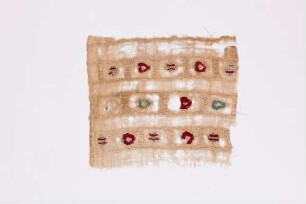 Fragment mit gereihtem Muster