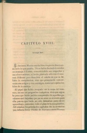 Capítulo XVIII. - Amiga fiel.