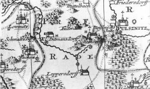 Lichtenberg-Kleindittmannsdorf. Seutter, Kirchenkreis Dresden, Mitte 18. Jh. (Sign.: VII 43)