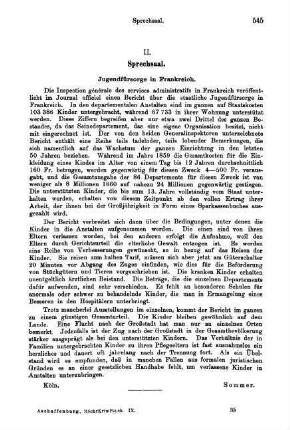 545-551, II. Sprechsaal