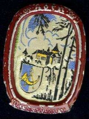 WHW-Abzeichen, Städtebilder: Horn, Straßensammlung im Gau 20 Niederdonau von Januar 1939