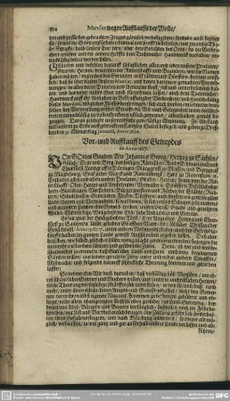 Vor- und Auffkauff des Getreydes