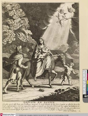 La fuite en Égypte [Die Flucht nach Ägypten]