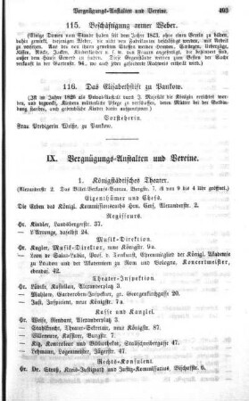 Vergnügungs-Anstalten und Vereine