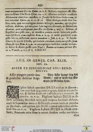 LVII-LVIII In Genes. Cap. XLIX, vers. 20