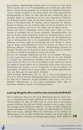 Ries und Vorries im Landschaftsbild.