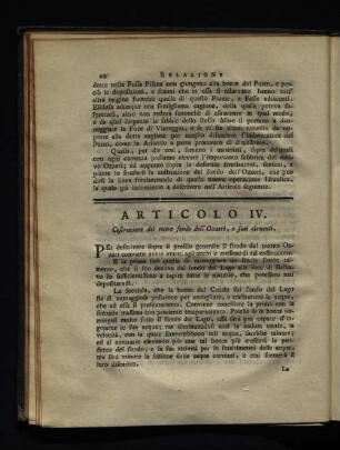 Articolo IV.