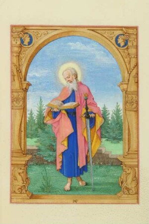 fol. 19: Apostel Paulus (Sebald Beham)
