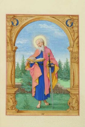 fol. 19: Apostel Paulus (Sebald Beham)