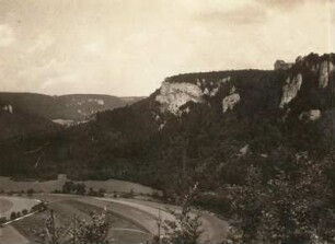 Donautal unterhalb Beuron (Durchbruchstal der Donau durch den Schwäbischen Jura)